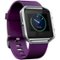 Fitbit - Blaze Classic Accessory Band (Large) - Plum-Angle_Standard