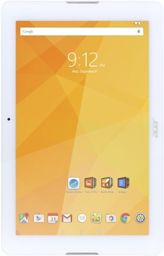  Acer - Iconia One - 10.1&quot; Tablet - 32GB - Wi-Fi - White