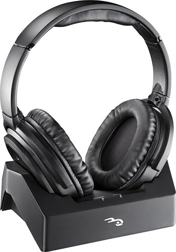  Rocketfish™ - Over-the-Ear 2.4GHz Digital Wireless Stereo Headphones - Multi