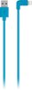 Belkin - MIXIT 4' 90° Lightning to USB Cable - Blue-Front_Standard
