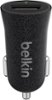 Belkin - MIXIT Metallic Car Charger - Black-Front_Standard