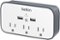 Belkin - USB Wall Mount Surge Protector with Cradle - White-Front_Standard
