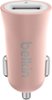 Belkin - MIXIT Metallic Car Charger - Rose Gold-Front_Standard