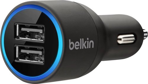  Belkin - Dual Car Charger - Black