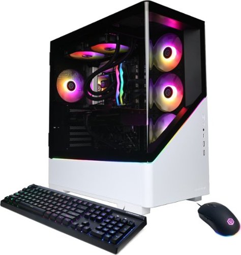 CyberPowerPC - Gamer Supreme Gaming Desktop - Intel Core Ultra 9 285 - 32GB Memory - NVIDIA GeForce RTX 5070 Ti 16GB - 2TB PCIe 4.0 SSD - White