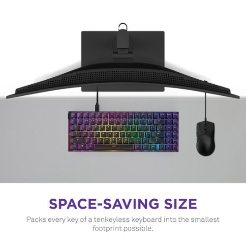 NZXT Function 2 - MiniTKL Wired Optical Gaming Keyboard - Black GLOBAL SHIPPING