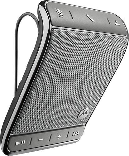  Motorola - Roadster 2 Bluetooth Speakerphone - Silver