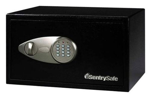  SentrySafe - 1.0 Cu. Ft. Security Safe - Black