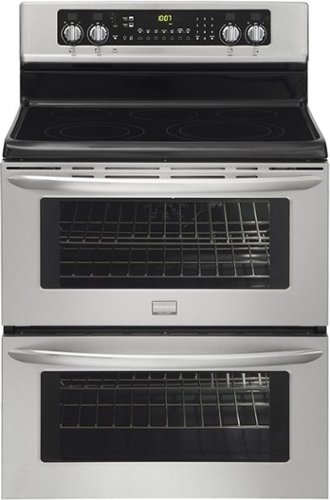  Frigidaire - 30&quot; Self-Cleaning Freestanding Double Oven Electric Convection Range - Stainless steel