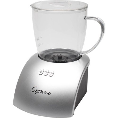  Capresso - froth PLUS Automatic Milk Frother - Silver/Black