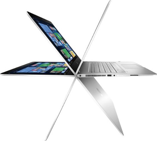  HP - Spectre x360 2-in-1 15.6&quot; Touch-Screen Laptop - Intel Core i5 - 8GB Memory - 256GB Solid State Drive - Natural Silver