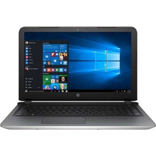 HP - Pavilion 15-ak030nr 15.6" Laptop - Intel Core i5 - 8GB Memory - 1TB Hard Drive - Natural Silver-Front_Standard 