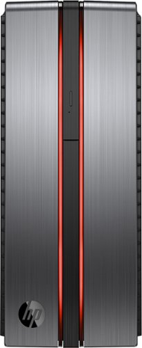 HP - ENVY Phoenix Desktop - Intel Core i7 - 16GB Memory - 128GB Solid State Drive + 1TB Hard Drive - Gunmetal-Front_Standard 