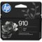 HP - 910 Standard Capacity Ink Cartridge - Black-Front_Standard