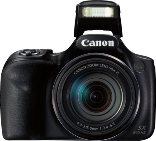 Canon PowerShot SX540HS 20.3-Megapixel Digital Camera - Black WORLDWIDE DELIVERY