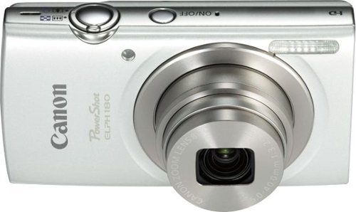 Canon PowerShot ELPH 180 20.0-Megapixel Digital Camera - Silver SHOP ONLINE