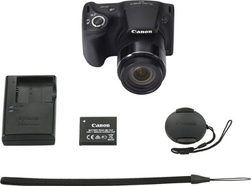 Canon PowerShot SX420IS 20.0 Megapixel Digital Camera Black