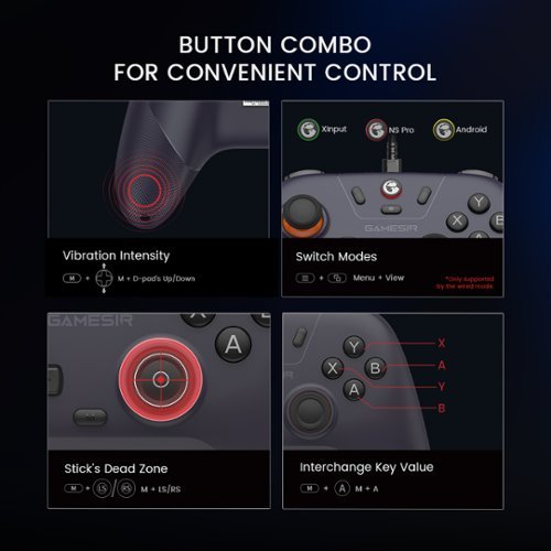GameSir Nova Lite Wireless Controller for Windows PC, iOS, Android, Switch/Steam Deck, w/ Hall Effect,Turbo,Rumble Vibration - Purple WHERE TO BUY