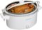 Hamilton Beach - Stay or Go 6-Quart Slow Cooker - White-Angle_Standard