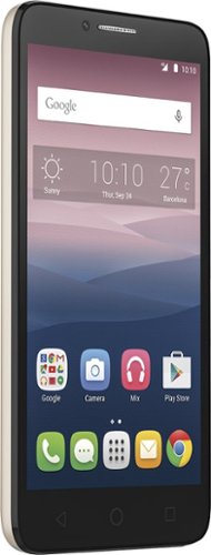  Alcatel - One Touch POP 3 4G LTE with 8GB Memory Cell Phone (Unlocked) - Soft silver