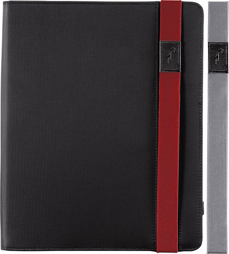  Rocketfish™ - MY WAY Leatherlike Case for Apple® iPad® 2nd-, 3rd- and 4th-Generation - Black