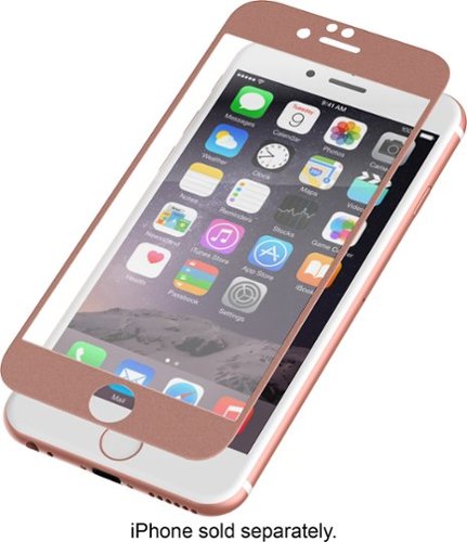  ZAGG - InvisibleShield Screen Protector for Apple iPhone 6 and 6s - Rose Gold