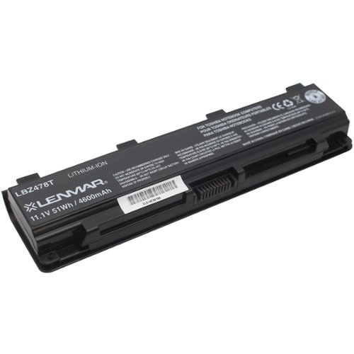 Lenmar - 4-Cell Lithium-Ion Battery for Toshiba Qosmio X870 and Satellite C50 Laptops-Front_Standard 