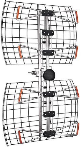  Antennas Direct - Extended-Range Antenna - Black/Silver
