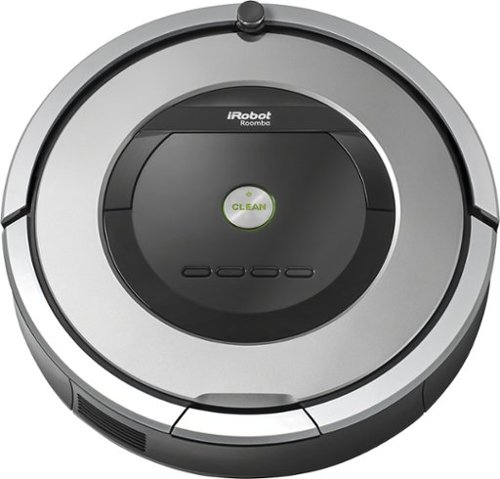  iRobot - Roomba 860 Self-Charging Robot Vacuum - Silver