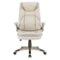 Office Star Products - Exec Bonded Lthr Office Chair - Taupe / Cocoa-Front_Standard