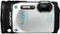Olympus - TG-870 16.0-Megapixel Waterproof Digital Camera - White-Front_Standard