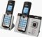 VTech - DS6621-2 DECT 6.0 Bluetooth Connect To Cell® Cordless Phone with Digital Answering System with 2 Handsets - Silver-Left_Standard