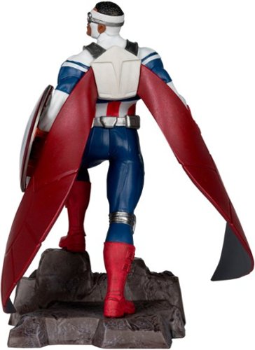McFarlane Toys Marvel Captain America 1:10th Scale Collectible with Scene (All-New Captain America #1) GLOBAL SHIPPING