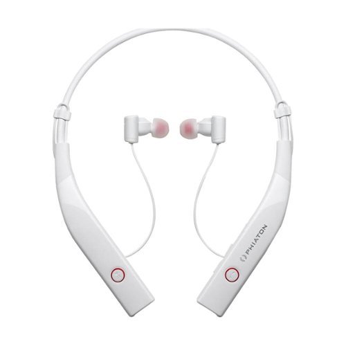 Phiaton - BT 100 NC In-Ear Bluetooth Headset - White