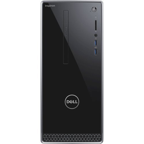 Dell - Inspiron 3650 Desktop - Intel Core i5 - 8GB Memory - 1TB Hard Drive - Black/Silver-Front_Standard 