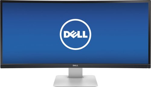  Dell - UltraSharp 34&quot; IPS LED Curved HD 21:9 Ultrawide Monitor - Black
