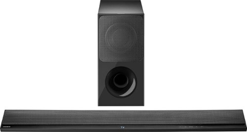  Sony - 2.1-Channel Soundbar System with 5.12&quot; Wireless Subwoofer and Digital Amplifier - Black