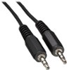 Dynex™ - 4' 3.5mm Stereo Audio Cable - Black-Front_Standard