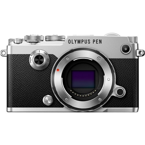  Olympus - PEN-F Digital Mirrorless Camera (Body Only) - Silver