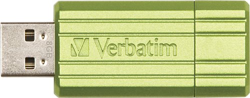  Verbatim - Store 'n' Go Pinstripe 8GB USB Drive - Green