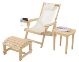 Natural color with beige fabric