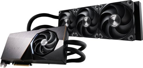 MSI NVIDIA GeForce GeForce RTX 5090 32G SUPRIM LIQUID SOC 32GB GDDR7 PCI Express Gen 5 Graphics Card - Black GLOBAL SHIPPING