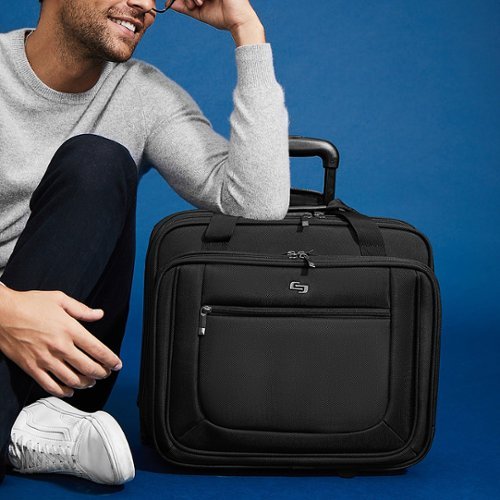 Solo New York Bryant Rolling Laptop Case - Black BUY IN EUROPE