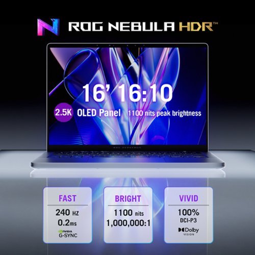 ASUS ROG Zephyrus G16 16 OLED 3K Gaming Laptop- Intel Core Ultra 9 386H 2026- 32GB Memory - GeForce RTX 5080 - 1TB Storage - Eclipse Gray WORLDWIDE DELIVERY