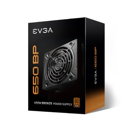 EVGA 650 BP, 80+ BRONZE 650W, 100-BP-0650-K1, Power supply BUY ONLINE