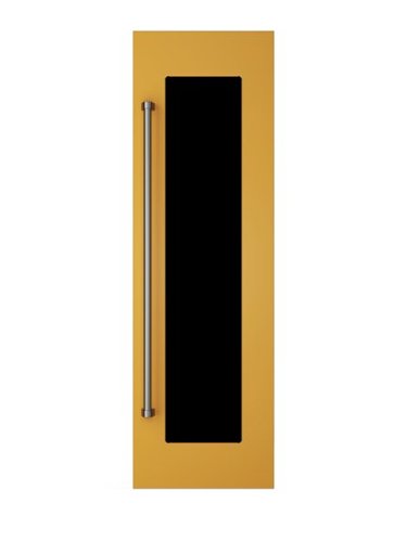 24"W. Integrated Wine Cooler Door Panel for Viking Model FDWCIC7240R - Right Hinge - Daffodil