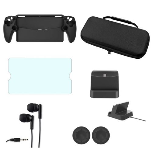 Gamefitz - Accessories Kit for PlayStation Portal - Black-Front_Standard 