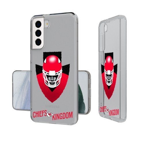 Keyscaper - NFL - Kansas City Chiefs Galaxy Clear Case - S24 - Multicolor-Front_Standard 