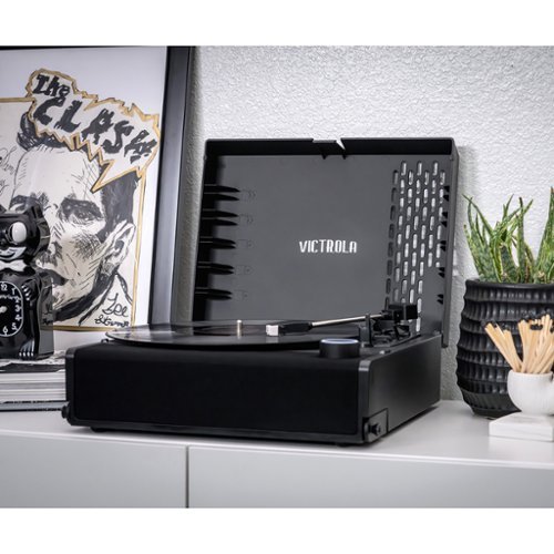 Victrola Revolution GO Portable Record Player - Black BUY IN SINGAPORE