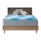 Sealy - Essentials 2 Inch Mattress Topper, California King - Blue-Front_Standard